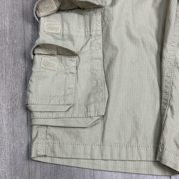 Youth Boys Machine 14 XL Cargo Shorts 8 Pockets Khaki Adjustable Waist NWOT - Picture 6 of 9